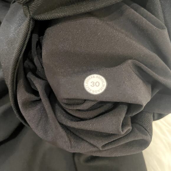 Lululemon Warpstreme High-Rise 7/8 Jogger Black Women's Size 30 - Picture 3 of 5